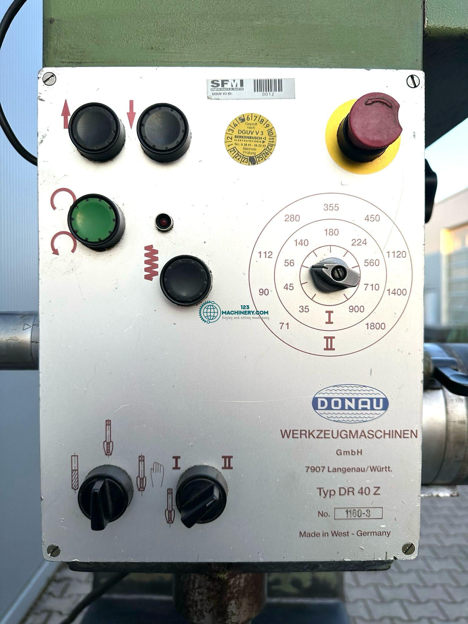 DONAU DR 40z Schnellradialbohrmaschine